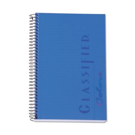 Tops Business Forms TOPS, COLOR NOTEBOOKS, 1 SUBJECT, NARROW RULE, INDIGO BLUE COVER, 8.5 X 5.5, 100PK 73506